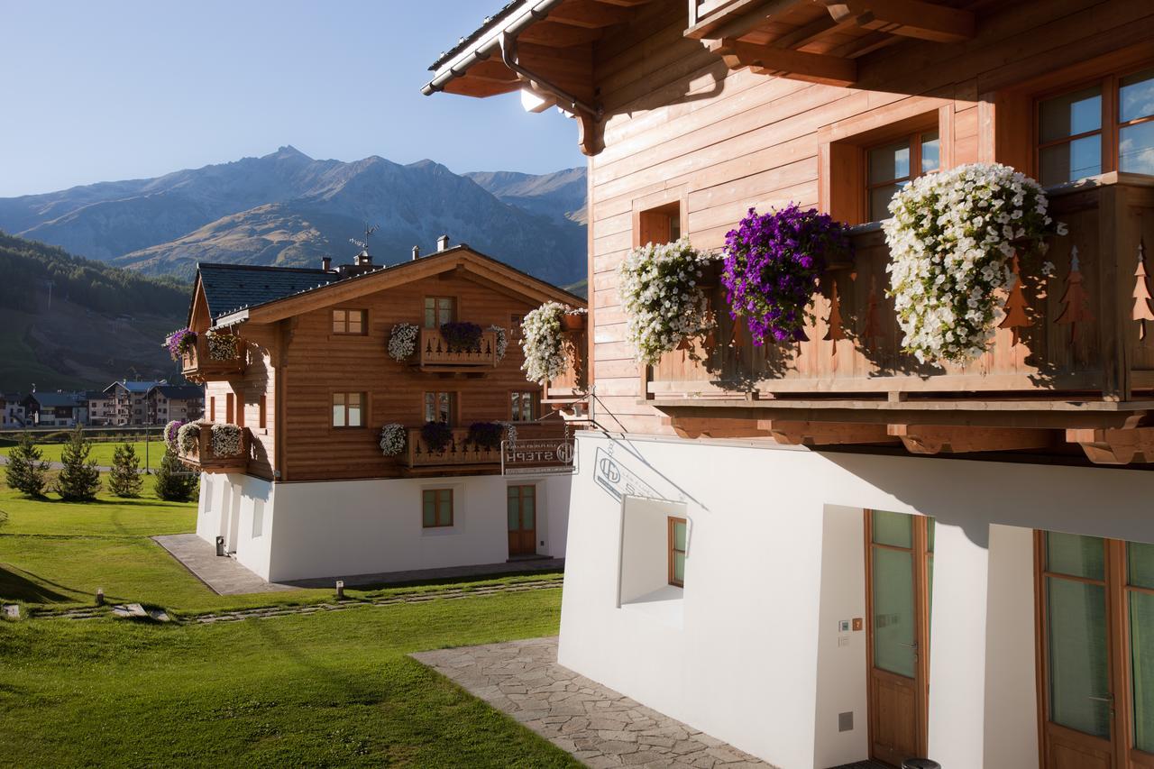 Les Fleurs Bleues Aparthotel Livigno Kültér fotó