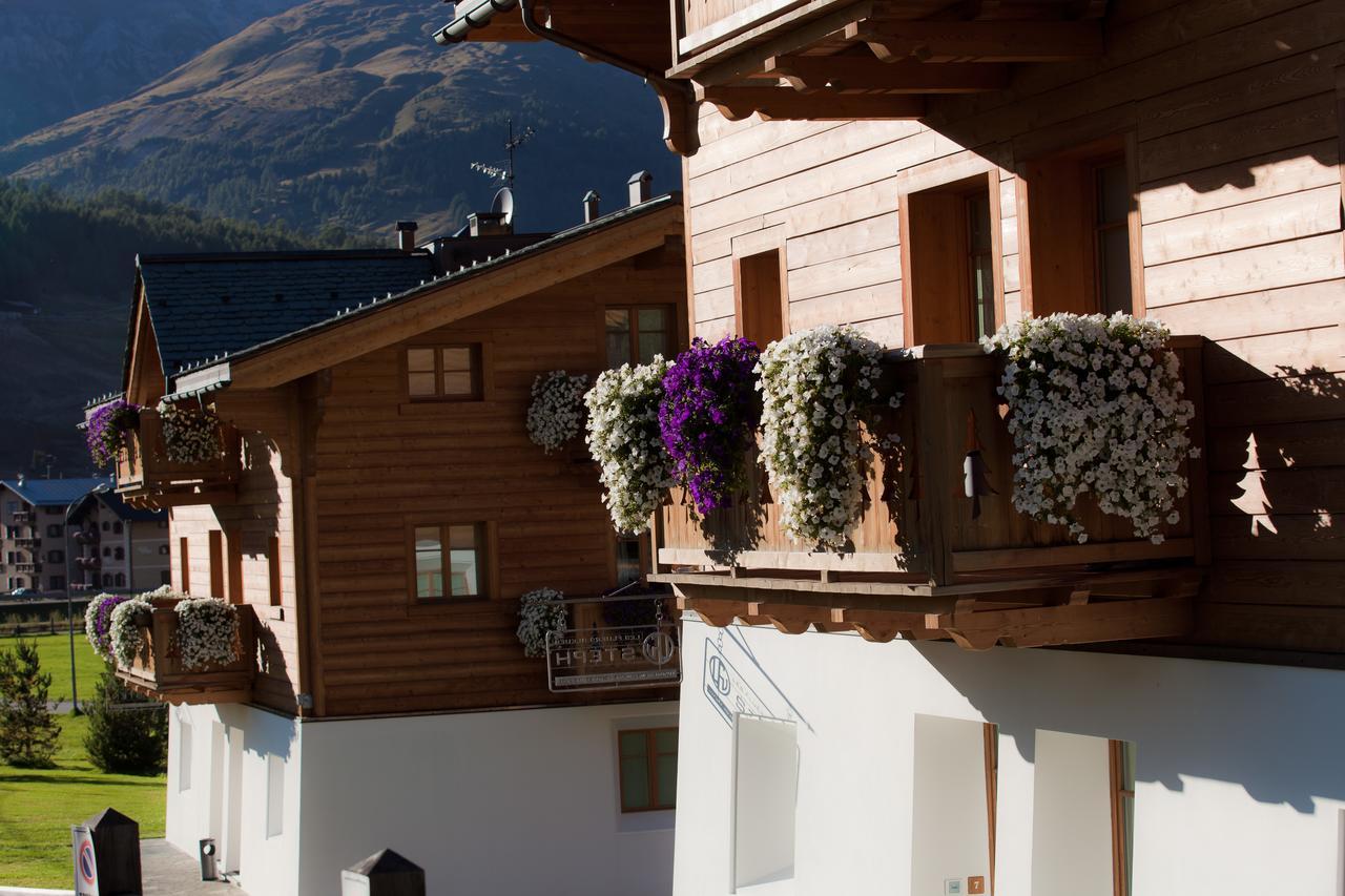 Les Fleurs Bleues Aparthotel Livigno Kültér fotó